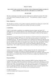 Policy Note to the Town and Country Planning (Fees for Monitoring Surface Coal Mining Sites) (Scotland) Regulations 2017. SSI 2017/350