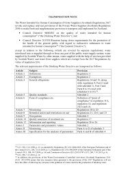 Transposition Note to the Water Intended for Human Consumption (Private Supplies) (Scotland) Regulations 2017. SSI 2017/282