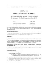 Town and Country Planning (General Permitted Development) (Scotland) Amendment Order 2018