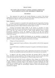 Policy Note to the Town and Country Planning (General Permitted Development) (Scotland) Amendment Order 2018. SSI 2018/142