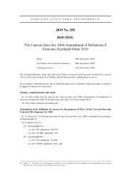 Caravan Sites Act 1968 (Amendment of Definition of Caravan) (Scotland) Order 2019