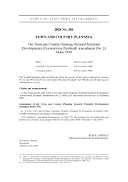 Town and Country Planning (General Permitted Development) (Coronavirus) (Scotland) Amendment (No.2) Order 2020