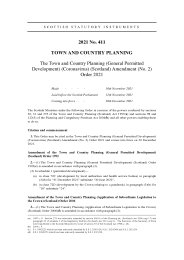 Town and Country Planning (General Permitted Development) (Coronavirus) (Scotland) Amendment (No.2) Order 2021