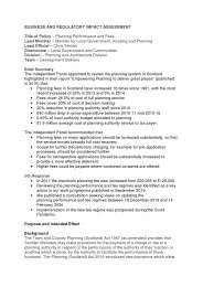 Business and Regulatory Impact Assessment to the Town and Country Planning (Fees for Applications) (Scotland) Regulations 2022. SSI 2022/50