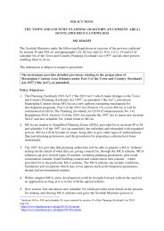 Policy Note to the Town and Country Planning (Masterplan Consent Areas) (Scotland) Regulations 2024. SSI 2024/253