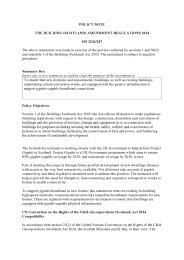 Policy Note to the Building (Scotland) Amendment Regulations 2024. SSI 2024/247