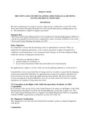 Policy Note to the Town and Country Planning (Fees for Local Reviews) (Scotland) Regulations 2025. SSI 2025/126