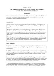Policy Note to the Town and Country Planning (Marine Fish Farming) (Scotland) Amendment Order 2025. SSI 2025/183