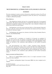 Explanatory Memorandum to the Environmental Authorisations (Scotland) Regulations 2018. SSI 2018/219