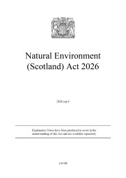 Natural Environment (Scotland) Act 2026