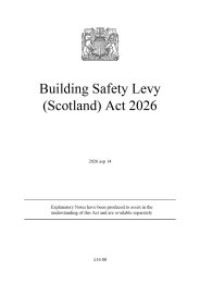 Building Safety Levy (Scotland) Act 2026