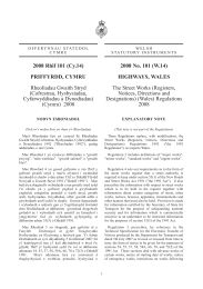 Street Works (Registers, Notices, Directions and Designations) (Wales) Regulations 2008. (W.14) (Includes correction slip March 2008)