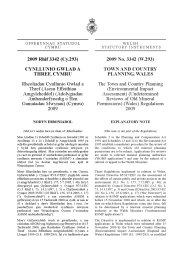 Town and Country Planning (Environmental Impact Assessment) (Undetermined Reviews of Old Mineral Permissions) (Wales) Regulations 2009