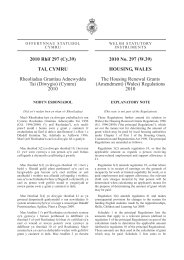 Housing Renewal Grants (Amendment) (Wales) Regulations 2010 (W.39)