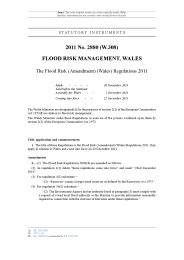Flood Risk (Amendment) (Wales) Regulations 2011 (W.308)