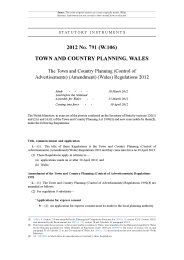 Town and Country Planning (Control of Advertisements) (Wales) Regulations 2012 (W.106)