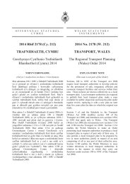 Regional Transport Planning (Wales) Order 2014 (W.212)