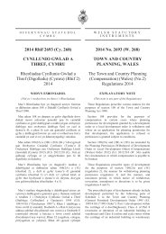 Town and Country Planning (Compensation) (Wales) (No.2) Regulations 2014 (W.268)