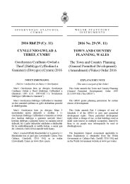 Town and Country Planning (General Permitted Development) (Amendment) (Wales) Order 2016 (W.11)
