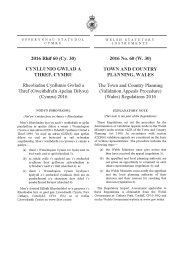 Town and Country Planning (Validation Appeals Procedure) (Wales) Regulations 2016 (W.30)