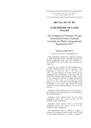 Compulsory Purchase of Land (Prescribed Forms) (National Assembly for Wales) (Amendment) Regulations 2017 (W.87)