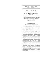 Compulsory Purchase of Land (Vesting Declarations) (Wales) Regulations 2017 (W.88)