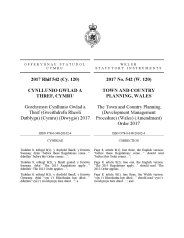 Town and Country Planning (Development Management Procedure) (Wales) (amendment) order 2017 (W.120) (Includes correction slip issued April 2017)