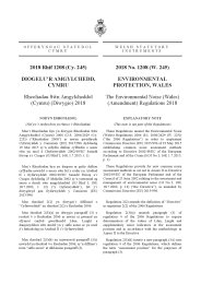 Environment Noise (Wales) (Amendment) Regulations 2018. (W. 245)