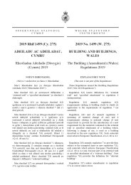 Building (Amendment) (Wales) Regulations 2019 (W.275) (Includes correction slip issued January 2020)