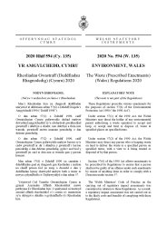 Waste (Prescribed Enactments) (Wales) Regulations 2020 (W.135)