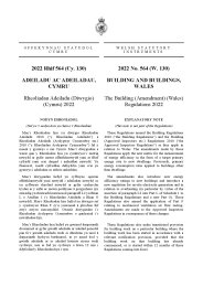 Building (Amendment) (Wales) Regulations 2022 (W.130)