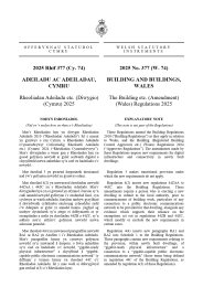 Building etc. (Amendment) (Wales) Regulations 2025 (W.74)