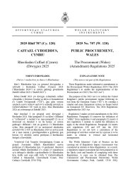 Procurement (Wales) (Amendment) Regulations 2025 (W.120)