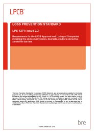 Requirements for the LPCB approval and listing of companies installing fire and security doors, doorsets, shutters and active smoke/fire barriers. Issue 2.3