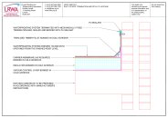 Roof sketch 7 - Built up roof termination bar detail to upstand