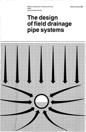 Design of field drainage pipe systems - The Construction Information ...