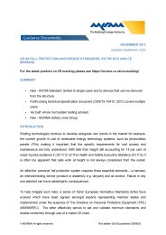 Fall protection anchorage standards, EN 795:2012 and CE marking