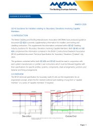 Guidance for installers relating to ‘boundary’ elevations involving capable members