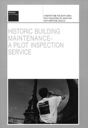 Historic building maintenance - a pilot inspection service