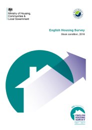 English housing survey. Stock condition, 2016
