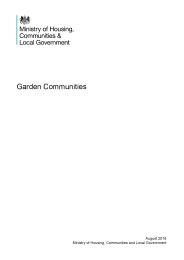 Vital cities not garden cities: the answer to the nation's housing shortage?