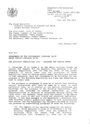 Department of the Environment Circular 13/92. Welsh Office Circular 29/92. The Building Regulations 1991 - caravans and mobile homes (Applicable in England only)