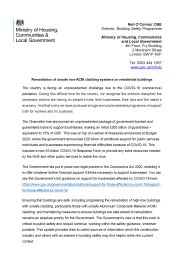 Remediation of unsafe non-ACM cladding systems on residential buildings
