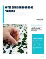 Notes on neighbourhood planning. Edition 23
