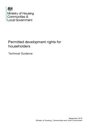 Permitted development rights for householders - technical guidance
