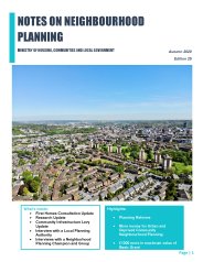 Notes on neighbourhood planning. Edition 25
