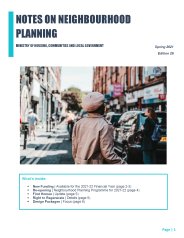 Notes on neighbourhood planning. Edition 26