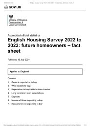 English Housing Survey 2022 to 2023: future homeowners