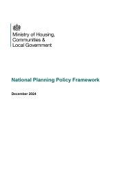 National planning policy framework