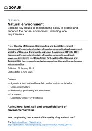 Natural environment